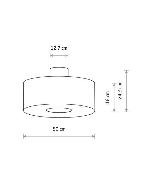 Люстра Nowodvorski 11658 Amarela M E27 1x25W IP20 графитовая 11658 фото
