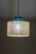 Підвісний світильник Tk Lighting TKL3256 DUO JUTA GREEN 1хE27 IP20 зелений, бежевий TKL3256 фото 2