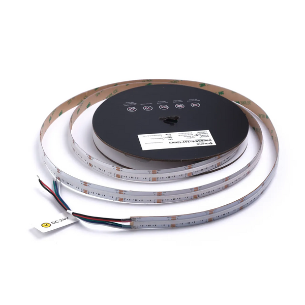 LED стрічка COLORS COB-24V-IP20 16.8W 1060Lm RGB+4000K 5м (DP6RGBNW-24V-12mm-RGBNW) DP6RGBNW-24V-12mm фото