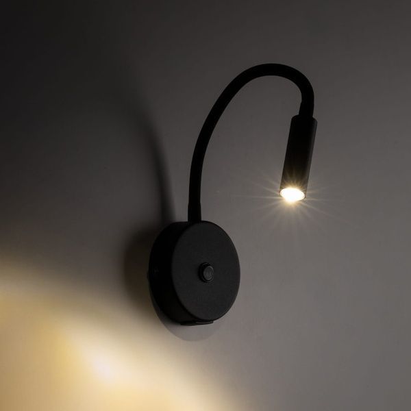 Бра, настінний світильник Tk Lighting TKL10200 Lagos G9 1x6W IP20 Bk TKL10200 фото