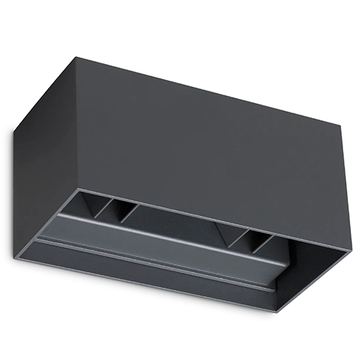 Бра IDEAL LUX IL313412 ATOM AP D20 ANTRACITE 25W 2100lm 3000K антрацит IL313412 фото