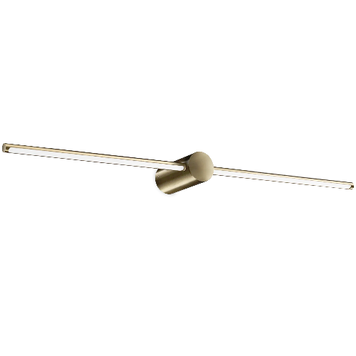 Бра, настенный светильник Ideal Lux IL327792 FILO AP D075 OTTONE 3000K 13W 1300lm латунь IL327792 фото