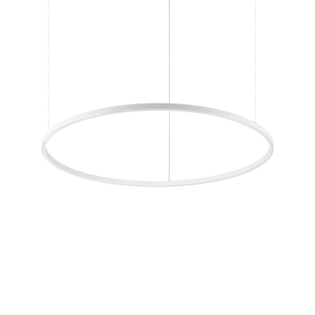 Подвесная люстра IDEAL-LUX IL342115 ORACLE SLIM SP D090 ROUND 2700K ON-OFF WH IL342115 фото