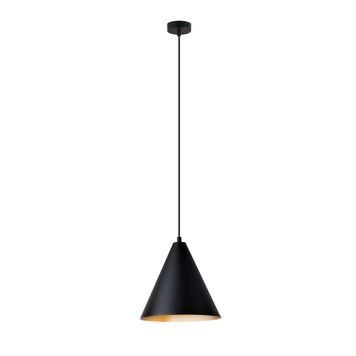 Подвесной светильник REBEL 1 BLACK/GOLD Emibig E27 IP20 чёрный, золотой 1271/1 1271/1 фото