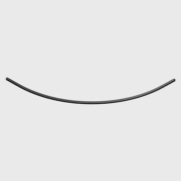 Радиальный коннектор LTX, PICO_LINE ARC S for track 16.Sx00, 90deg, R600mm, 700x700mm, 24V, IP20, черный 16.SC60.BK фото
