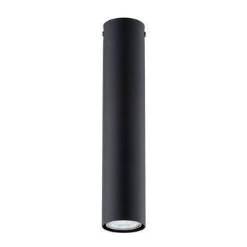 Накладной светильник TECNO 1M BLACK Emibig GU10 IP20 черный 1316/1M 1316/1M фото