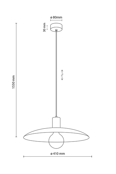 Підвісний світильник TK Lighting 10882 ASTRA BRICK 1XE27 LAMPA WISZACA TKL10882 фото