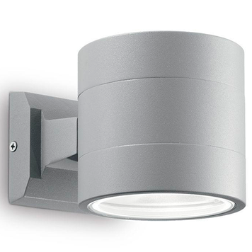 Бра IDEAL LUX IL61474 SNIF AP1 ROUND GRIGIO 1хG9 IP20 алюмінієвий IL61474 фото