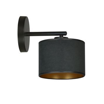 Настенный светильник HILDE K1 BL BLACK Emibig E27 IP20 черный 1054/K1 1054/K1 фото