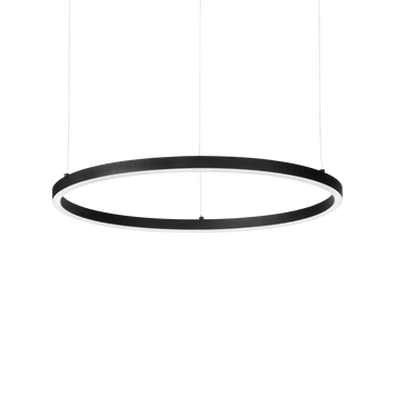 Подвесная люстра IDEAL-LUX IL342122 ORACLE SLIM SP D090 ROUND 4000K DALI BK IL342122 фото