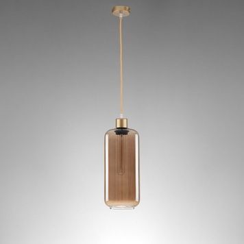 Подвесной светильник IMPERIUM LIGHT Vase 651130.12.23 E27 IP20 золотой / медовый 651130.12.23 фото