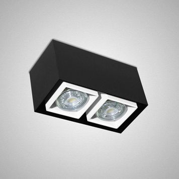 Точковий світильник IMPERIUM LIGHT MAX BOXTER 2 285216.05.01 MR16 GU10 IP20 чорний/білий 285216.05.01 фото