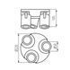 Светильник спот Kanlux 29126 LAURIN EL-3O W, 3xGU10, IP20 29126 фото 2