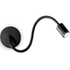 Бра IDEAL-LUX IL97190 FOCUS-1 AP NERO LED 4W 310lm 3000K чорний IL97190 фото 1