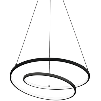 Подвесная люстра IDEAL-LUX IL304557 OZ SP D60 DALI NERO 48W 5100lm 3000K черный IL304557 фото