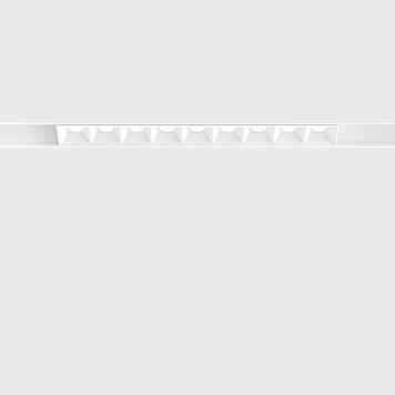 Лінійний світильник LTX, IN_LINE COMFORT 205, CREE LED 12W, 4000K, 800Lm, 36&deg;, CRI>90, 48V, 2-х групний, IP20, білий 06.2051.12.940.WH.2G фото