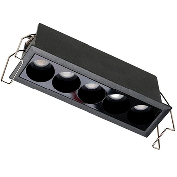 Точечный светильник Azzardo Tetrix AZ6276 LED 1x10W ССТ 3000K/4000K/6000K IP20 черный AZ6276 фото