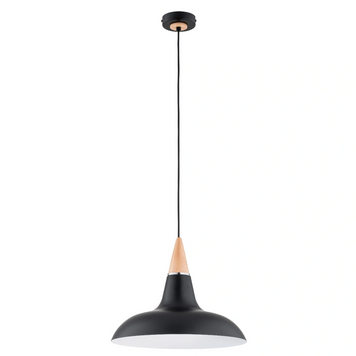 Подвесной светильник ALFA DORO BLACK R-3, 1хE27 черный, дерево IP20, 61362 61362 фото