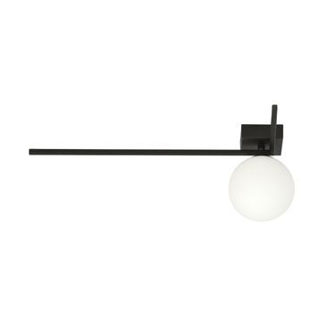 Потолочный светильник IMAGO 1F BLACK/OPAL Emibig E14 IP20 чёрный, белый 1130/1F 1130/1F фото