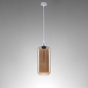 Подвесной светильник IMPERIUM LIGHT Vase 651130.22.23 E27 IP20 серебро/медовый 651130.22.23 фото