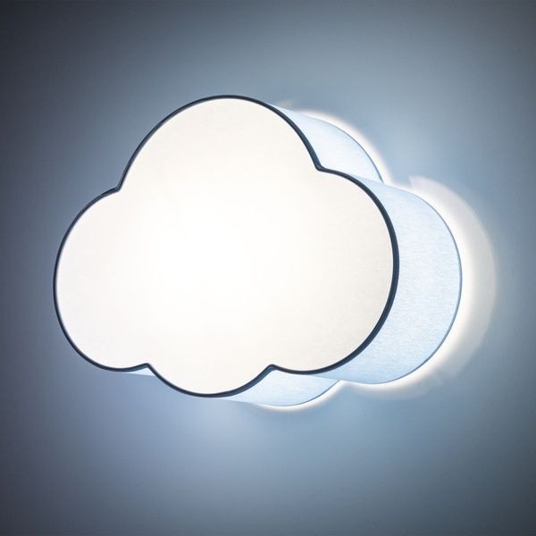 Стельовий світильник TK Lighting TKL6074 CLOUD mini пастельний синій 2хЕ27 TKL6074 фото