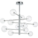 Люстра на штанзі IDEAL LUX IL200118 EQUINOXE SP12 CROMO SP20 12xG4 IP20 хром IL200118 фото 1