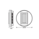 Світильник cтельовий LEDVANCE з вентилятором CEILING FAN GRILL RING 55W CCT WT 4099854397691 фото 5