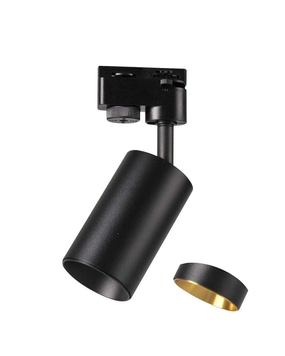 Трековый светильник Goldlux 321718 Maribel GU10 1x10W IP20 BK 052045 фото