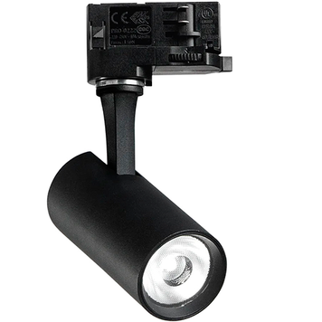 Трековый светильник IDEAL-LUX IL250403 FOX TR 3-PHASE 08W CRI80 3000K ON-OFF BK IL250403 фото