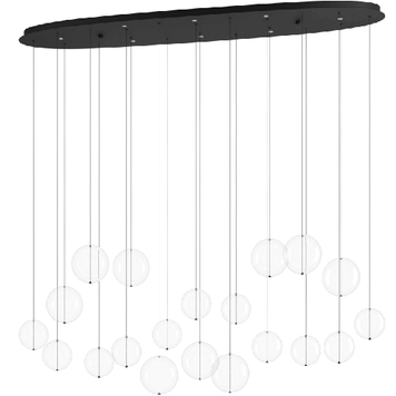 Подвесная люстра Eglo Е390344 ESPARDELLO Lampa wisząca, 8х5.4 Вт, 4080 лм, 3000К Е390344 фото