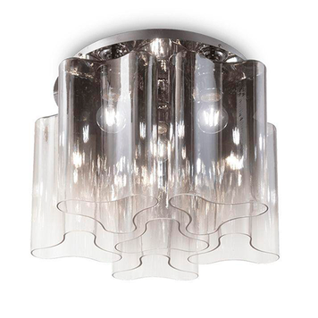Люстра стельова IDEAL LUX IL172828 COMPO PL6 FUME' 6хЕ27 димчастий IL172828 фото