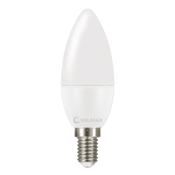LED лампа VELMAX V-С37, 8W, Е14, 4100K, 800Lm, EMC 21-13-31 фото