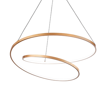 Подвесная люстра IDEAL-LUX IL304564 OZ SP D60 DALI OTTONE 48W 5100lm 3000K латунный IL304564 фото