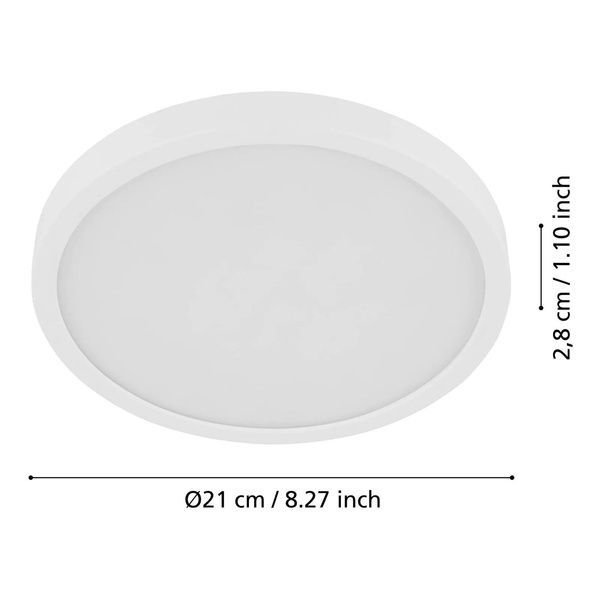 Стельовий світильник Eglo Е900409 MONTEMORELOS-Z ceiling light, 34.5 Вт, 4100 лм, 2700К-6500К, RGB Е900409 фото