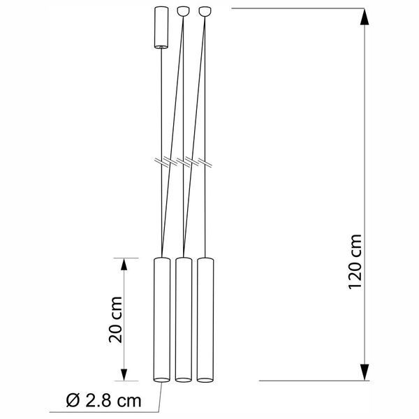 Люстра IMPERIUM LIGHT Diplomat LED 3x1.5W 400lm 4000K 45&deg; IP20 227320.05.92 чёрный 227320.05.92 фото
