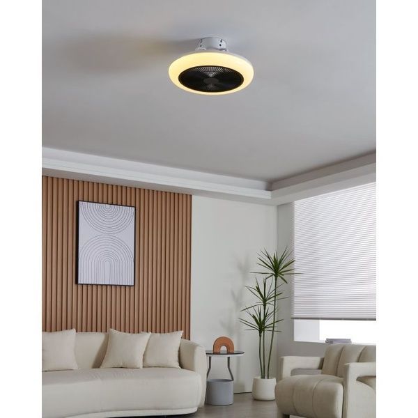 Люстра з вентилятором Eglo E35139 KOSTRENA Leuchte mit Ventilator, 8.5 Вт, 3300 лм, 2700К-6500К E35139 фото