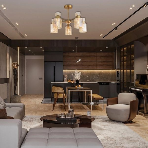 Накладний світильник Ardero BL1150-2 OLIVIA під лампу золото 80510 фото