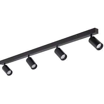 Спот TK-Lighting TKL10635 AMIS BLACK LAMPA SUFITOWA 4 GU10x4 чорний TKL10635 фото