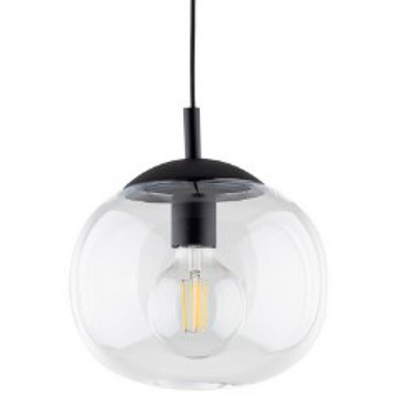 Підвісний світильник, люстра TK Lighting TKL4816 VIBE TRANSPARENT LAMPA WISZACA 25 Е27 IP20 чорний прозорий TKL4816 фото