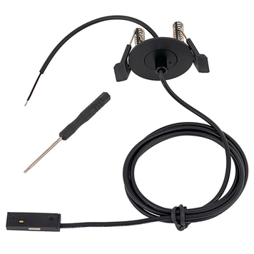 Ввід живлення для підвісної магнітної системи Nowodvorski 11738 NANO-LVM Recessed Outside Power Supply IP20 чорний 11738 фото