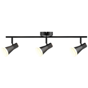Настінно-стельовий світильник BERG 3 Goldlux LED 1x12.6Вт 3000К 1275lm IP20 чорний 318176 318176 фото