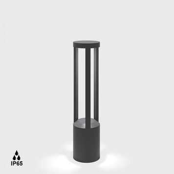 Стовпчик світлодіодний LTX BARD6, 18W LED, 2700K, 360 &deg;, 877Lm, CRI>90, IP 65, AC 220-240V, графіт 08.5006.18.927.GR фото
