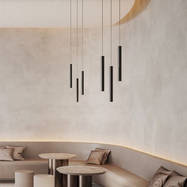Магнитный подвесной светильник IDEAL-LUX IL257747 EGO PENDANT TUBE 12W 3000K ON-OFF BK 1150lm IL257747 фото