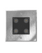 Вуличний світильник Kloodi KDGL-SC130X130 4W 3K 30D LED 400Lm IP67 сріблястий KDGL-SC130 6W 3K 30D фото 3