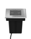 Вуличний світильник Kloodi KDGL-SC130X130 4W 3K 30D LED 400Lm IP67 сріблястий KDGL-SC130 6W 3K 30D фото 1