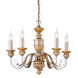 Люстра IDEAL-LUX IL20822 FIRENZE SP5 ORO 5хЕ14 IL20822 фото 1