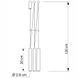 Люстра IMPERIUM LIGHT Diplomat LED 3x1.5W 400lm 6000K 45&deg; IP20 227320.05.93 чёрный 227320.05.93 фото 2