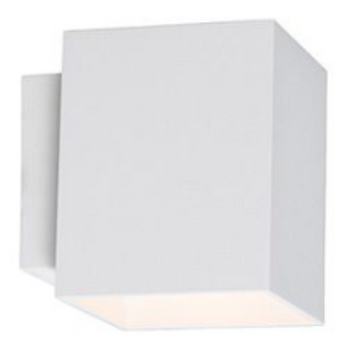 Настенный светильник Zuma Line 91062 Sola Wl Square White 91062 фото