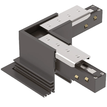 Угловой электрический коннектор Ideal Lux IL258232  EGO KIT RECESSED L ELECTR CONN HORIZ ON-OFF BK IL258232 фото