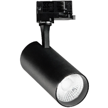Трековий світильник IDEAL-LUX IL322377 FOX TR 3-PHASE 25W CRI90 4000K ON-OFF BK IL322377 фото
